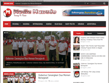 Tablet Screenshot of mediamanado.com